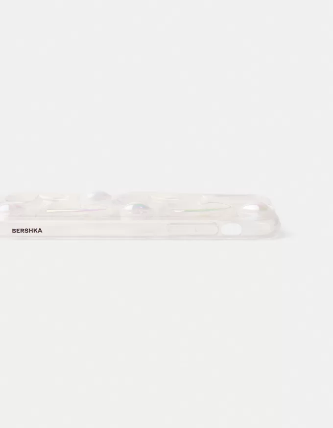Iriserande hjärta iPhone skal