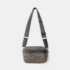 Jacquard crossbody-väska Jacquard crossbody-väska