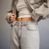 Jeans med breda fat Jeans med breda fat
