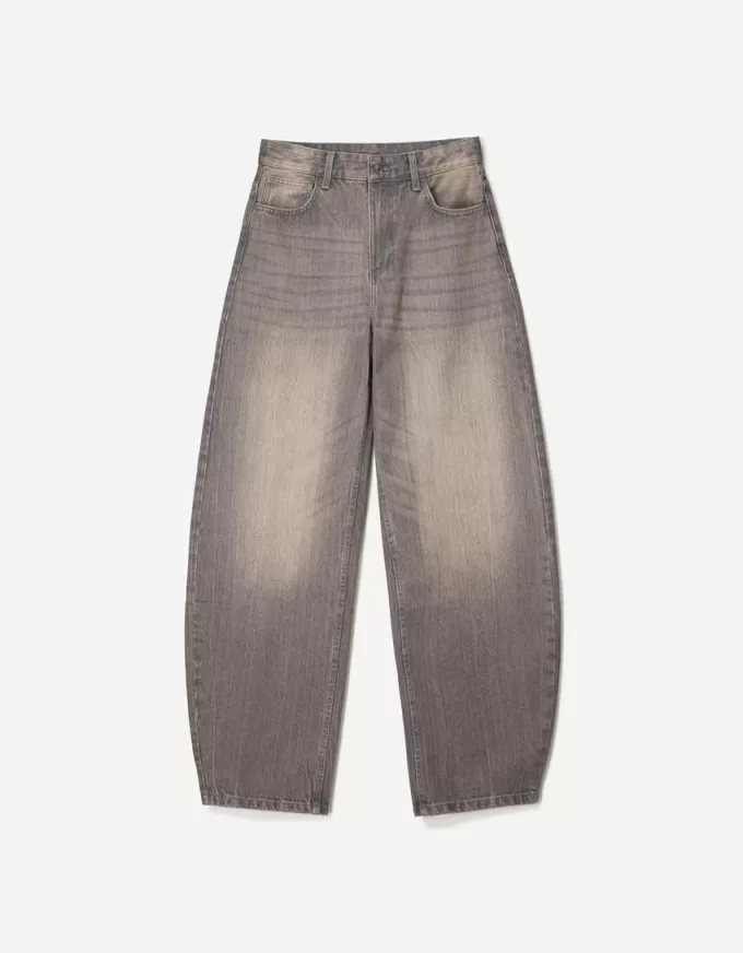 Jeans med breda fat