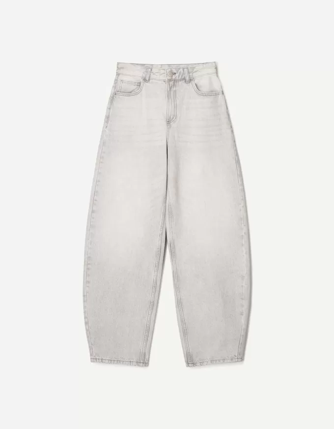 Jeans med breda fat