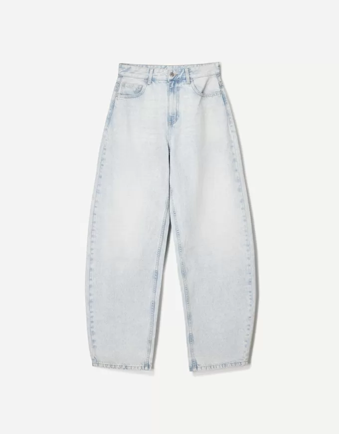 Jeans med breda fat Jeans med breda fat