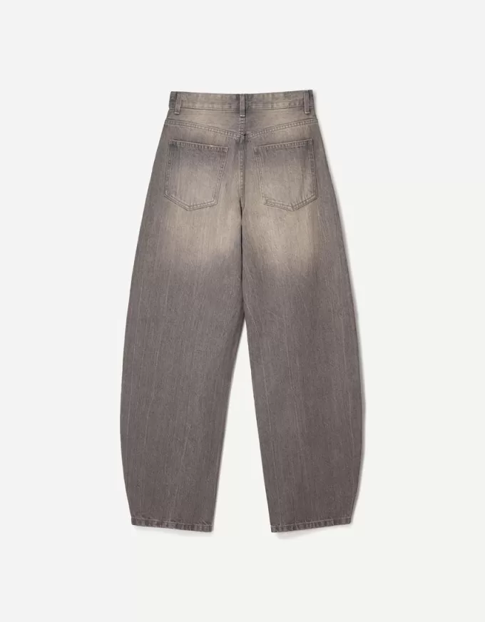 Jeans med breda fat