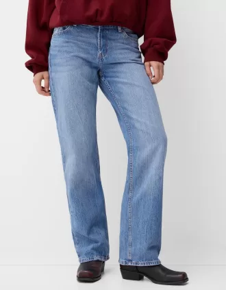 Jeans med rak passform