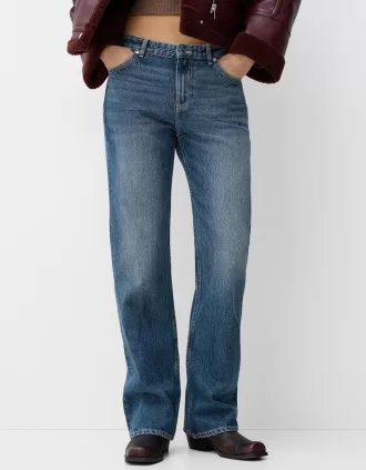 Jeans med rak passform