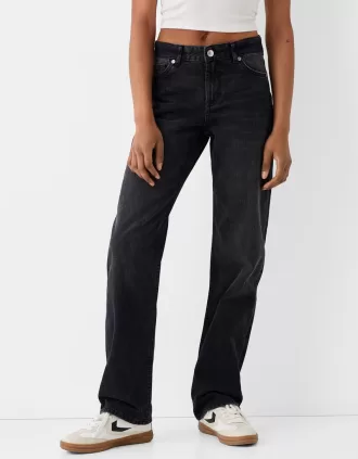 Jeans med rak passform