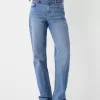 Jeans med rak passform Jeans med rak passform