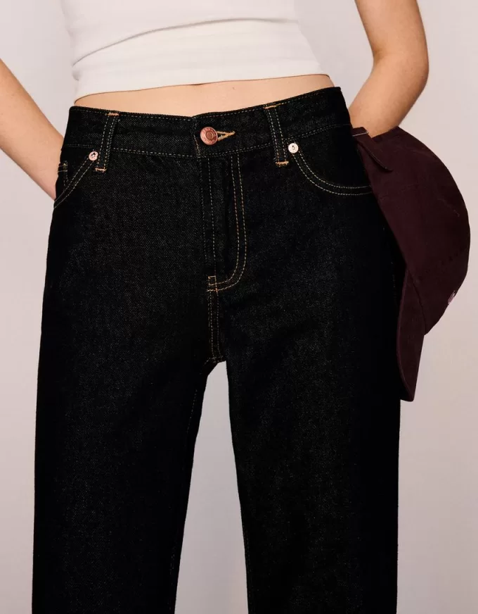Jeans med rak passform Jeans med rak passform