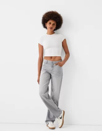 Jeans med rak passform