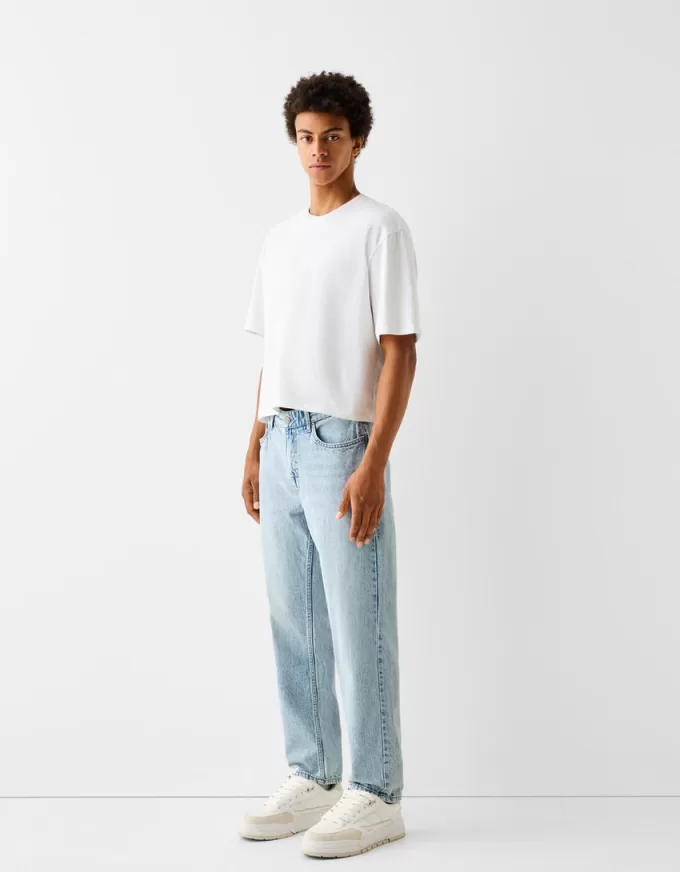 Jeans med rak passform