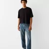 Jeans med rak passform Jeans med rak passform