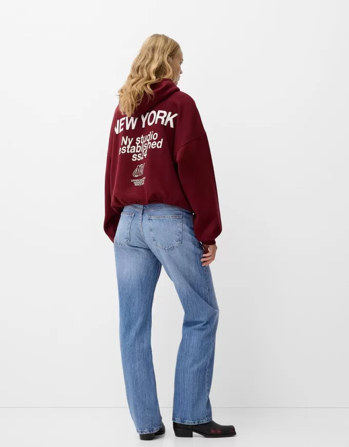 Jeans med rak passform Jeans med rak passform