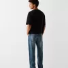 Jeans med rak passform Jeans med rak passform