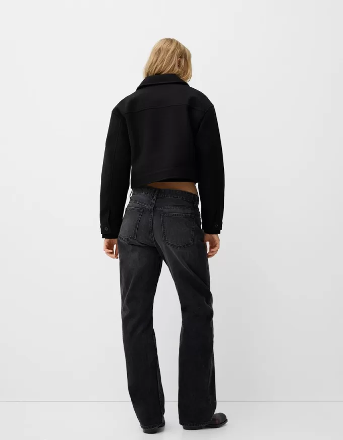 Jeans med rak passform Jeans med rak passform