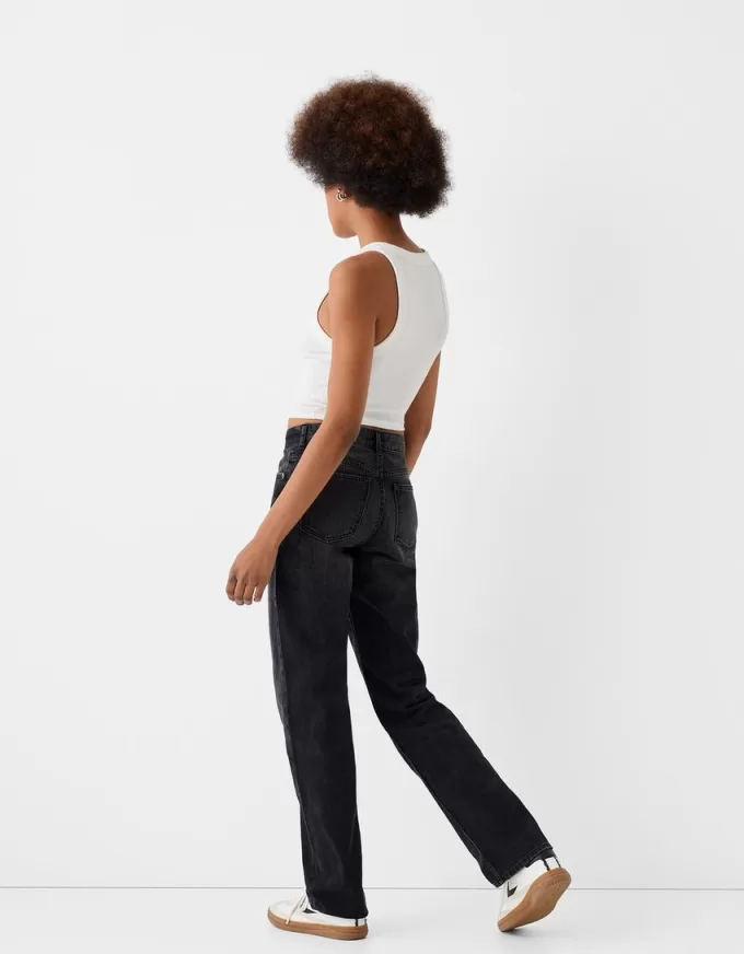 Jeans med rak passform