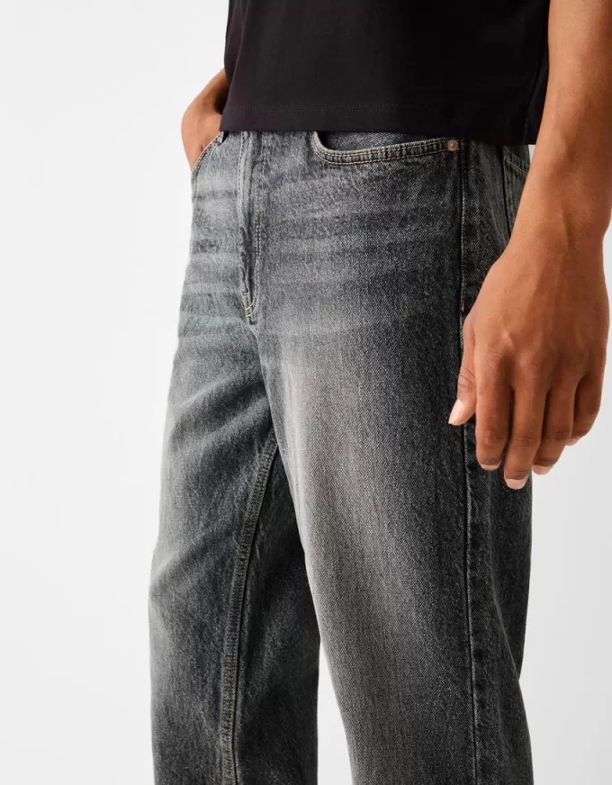Jeans med rak passform