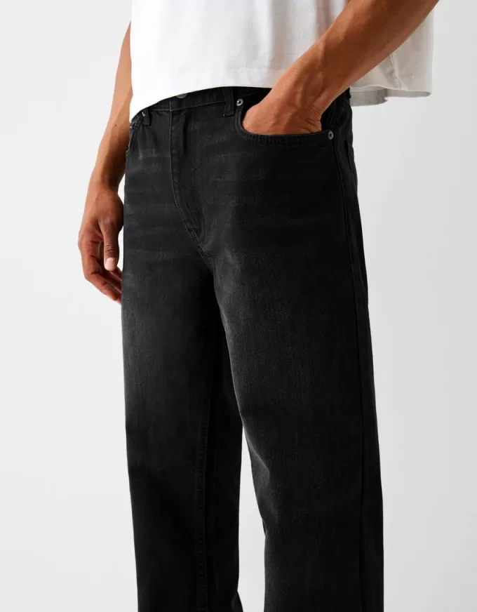 Jeans med rak passform