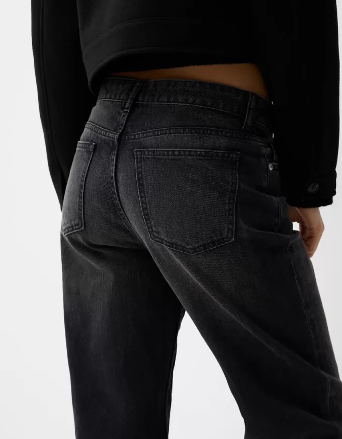 Jeans med rak passform Jeans med rak passform