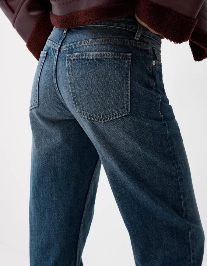 Jeans med rak passform