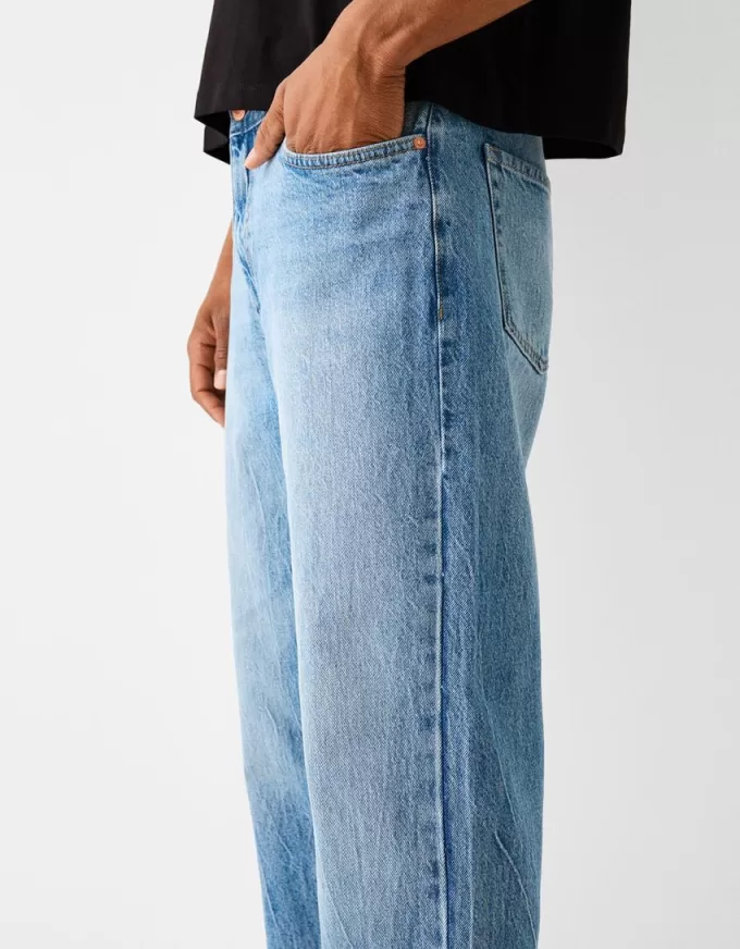 Jeans med rak passform Jeans med rak passform