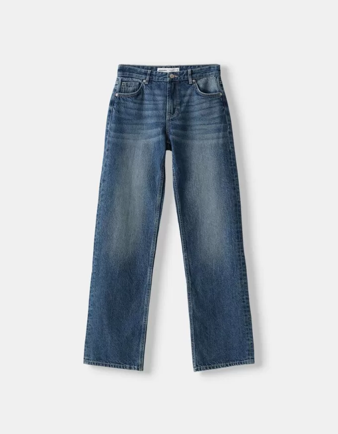 Jeans med rak passform