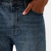 Jeans med rak passform Jeans med rak passform