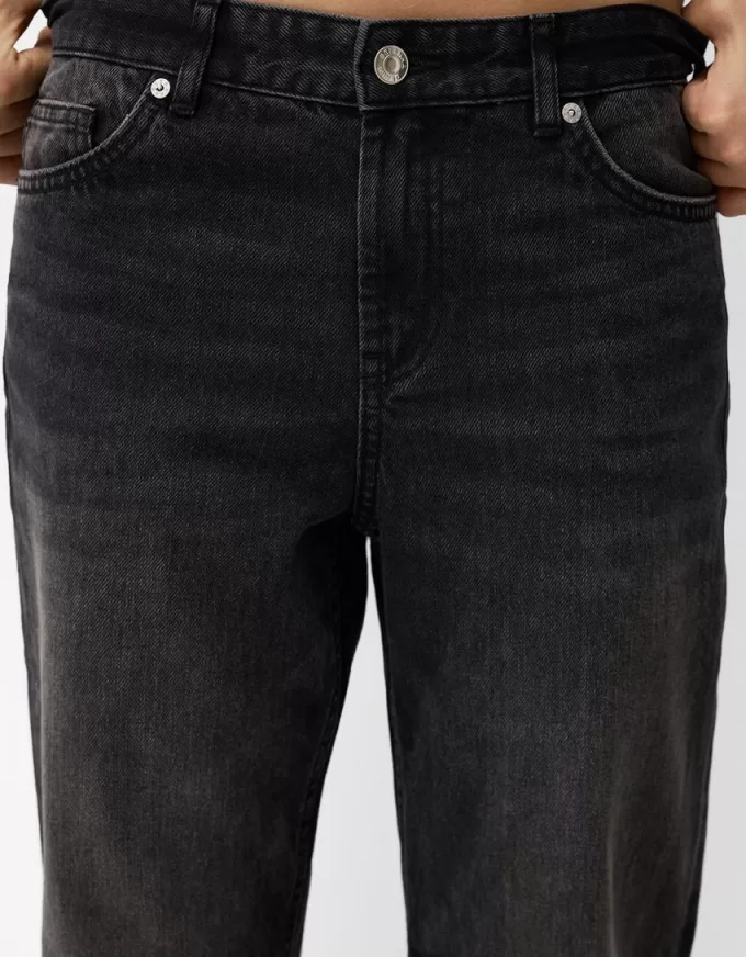 Jeans med rak passform Jeans med rak passform
