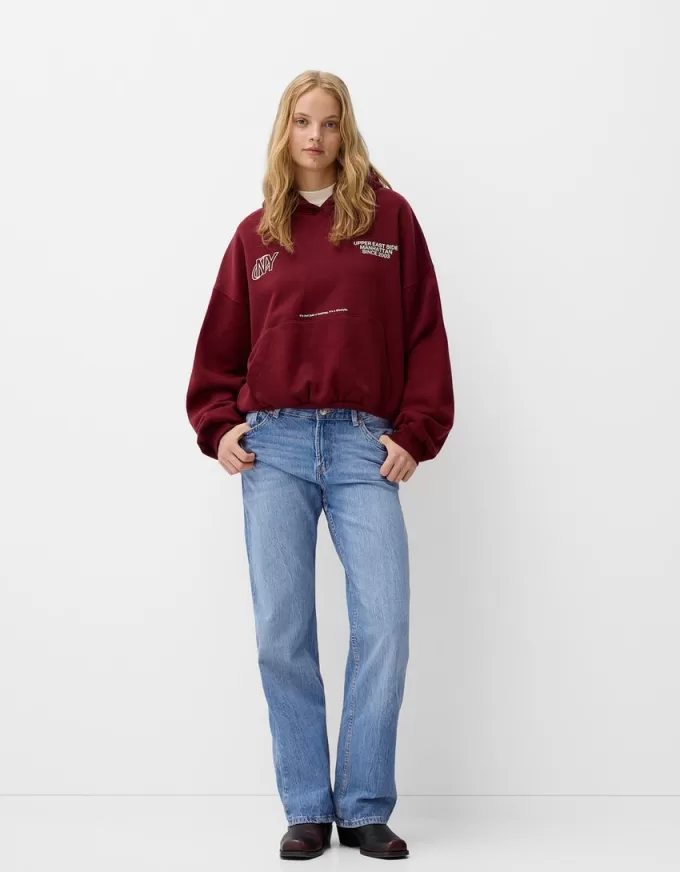 Jeans med rak passform Jeans med rak passform