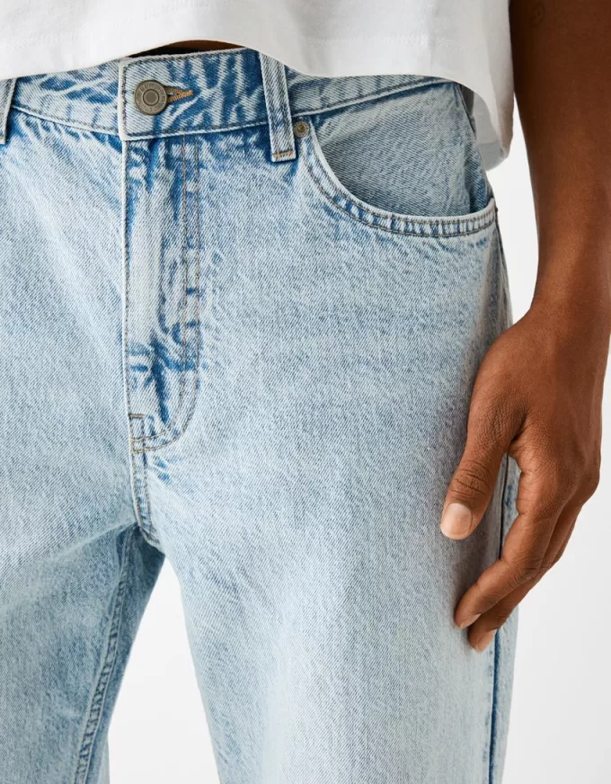 Jeans med rak passform