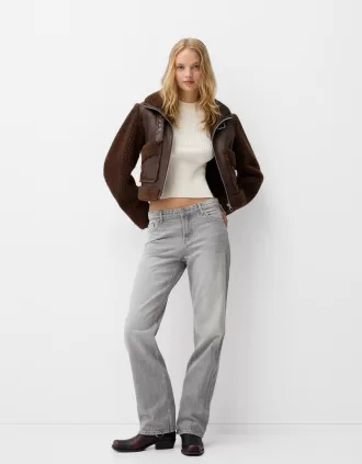 Jeans med rak passform