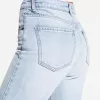Jeans med rak passform vid ben Jeans med rak passform vid ben