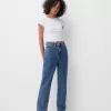 Jeans med rak passform vid ben Jeans med rak passform vid ben