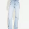 Jeans med rak passform vid ben Jeans med rak passform vid ben