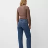 Jeans med rak passform vid ben Jeans med rak passform vid ben