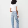 Jeans med rak passform vid ben Jeans med rak passform vid ben