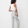 Jeans med rak passform vid ben Jeans med rak passform vid ben