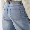 Jeans med rak passform vid ben Jeans med rak passform vid ben