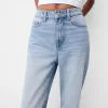 Jeans med rak passform vid ben Jeans med rak passform vid ben