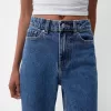 Jeans med rak passform vid ben Jeans med rak passform vid ben