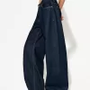 Jeans med vida ben