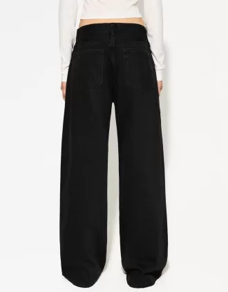 Jeans med vida ben
