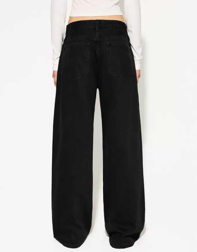 Jeans med vida ben Jeans med vida ben