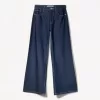 Jeans med vida ben