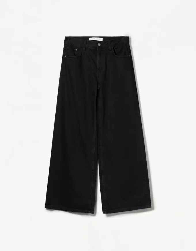 Jeans med vida ben Jeans med vida ben
