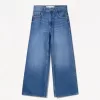 Jeans med vida ben Jeans med vida ben