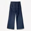 Jeans med vida ben
