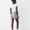 Jeansshorts med strass Jeansshorts med strass