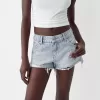 Jeansshorts med strass Jeansshorts med strass