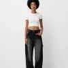 Justerbara carpenter-jeans med ballongpassform Justerbara carpenter-jeans med ballongpassform