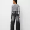 Justerbara carpenter-jeans med ballongpassform